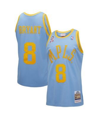 Kobe Bryant Los Angeles Lakers Men's #24 Striped Jersey - Blue