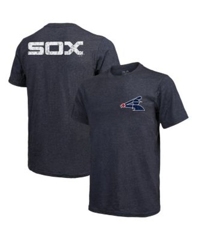 Nike Men's Nike Navy Chicago White Sox Cooperstown Collection Wordmark  Script Logo T-Shirt