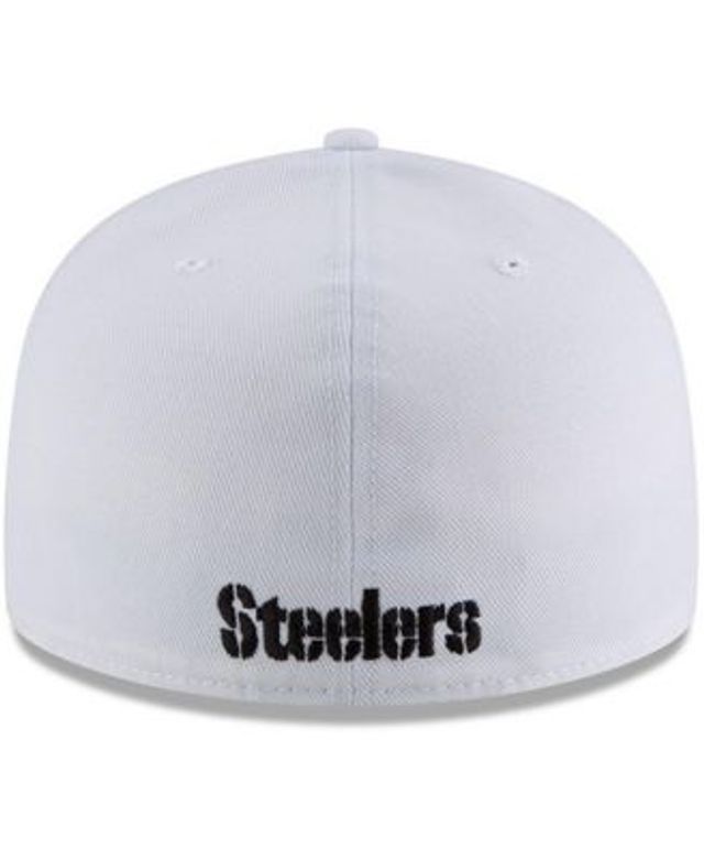 Men's New Era Black Pittsburgh Steelers Omaha 59FIFTY Hat