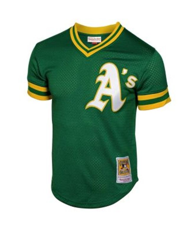 Men's Nike Kelly Green Oakland Athletics Road Cooperstown Collection Team  Jersey