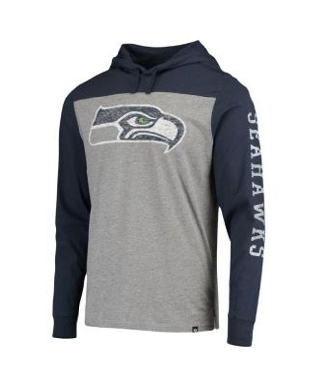 Youth Heathered Gray Seattle Seahawks On Guard Hoodie T-Shirt