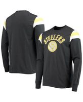 47 Brand / Men's Pittsburgh Steelers Black Rooted Long Sleeve T-Shirt