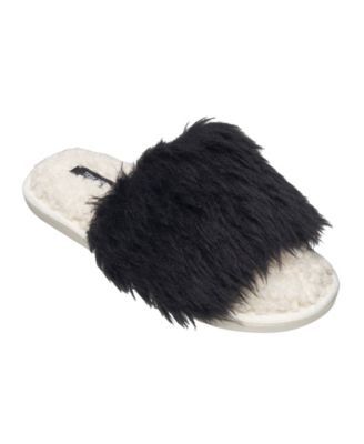 Women's Fuzzy Slide Slippers