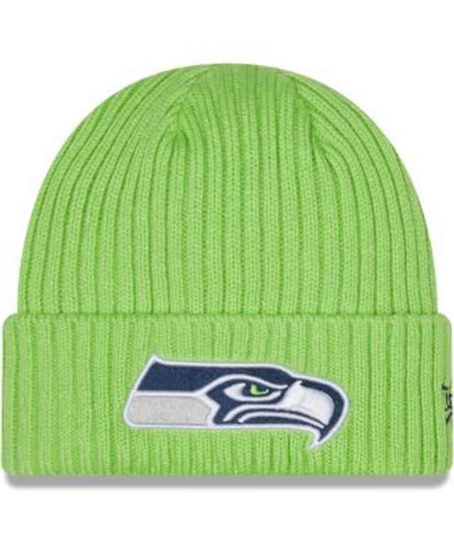 Men's New Era Neon Green Seattle Seahawks Core Classic 2.0 9TWENTY