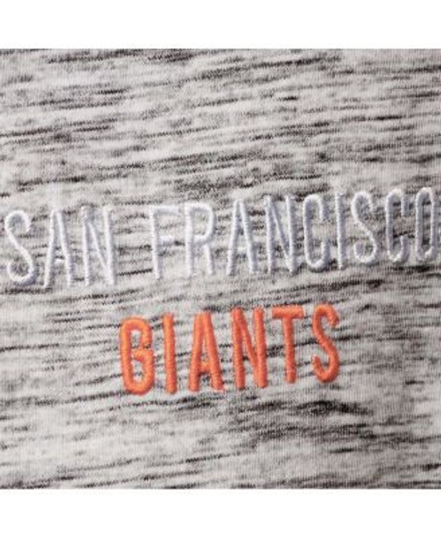 San Francisco Giants New Era Women's Plus Size Space Dye Raglan V