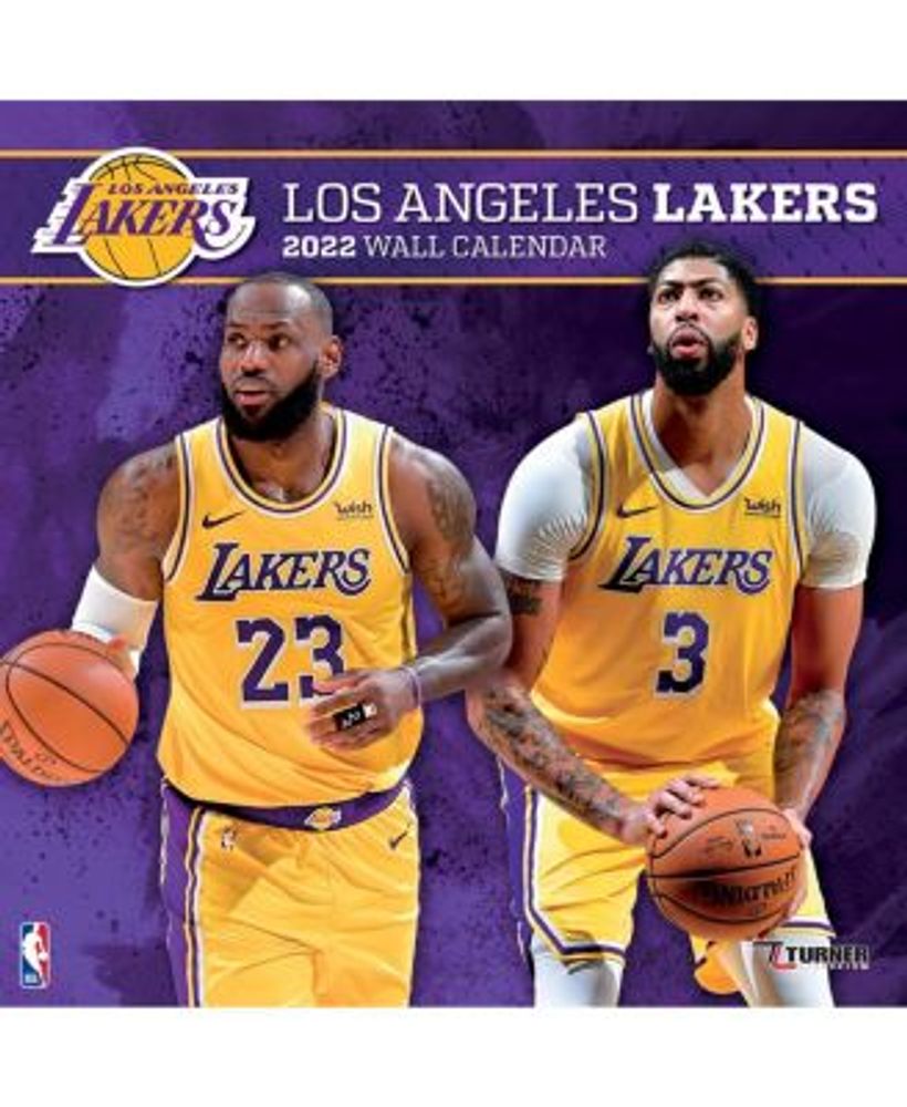 LeBron James Los Angeles Lakers 2022 Mini Wall Calendar