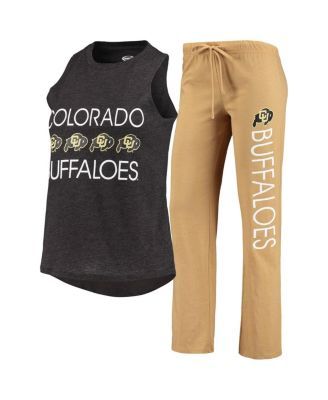 Concepts Sport Women's Black, Gold Pittsburgh Steelers Plus Meter Tank Top  and Pants Sleep Set