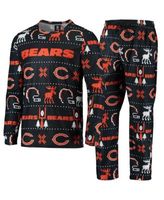 : Chicago Bears Wordmark Basic Flannel Shirt - Short