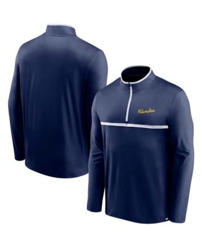 Men's Milwaukee Brewers Fanatics Branded Navy/Gold Polo Combo Pack