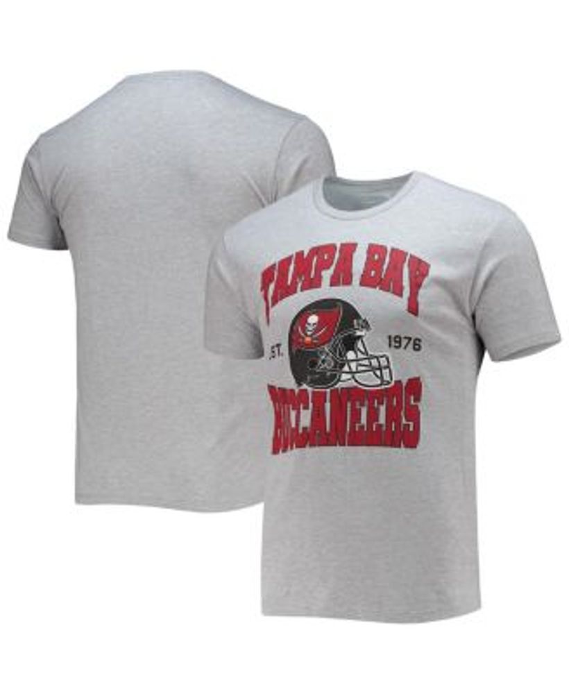 Men's Nike Heather Red Tampa Bay Buccaneers Team Tri-Blend T-Shirt Size: Medium