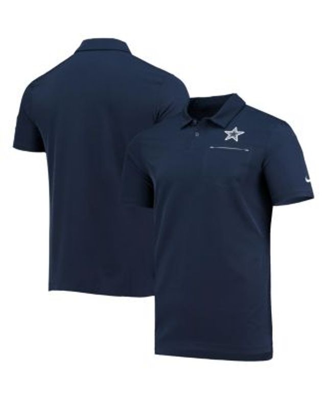 Dallas Cowboys Nike Sideline Lockup Performance Polo - Navy