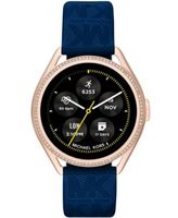Women's Gen 5E Mkgo Blue Rubber Smartwatch, 43mm