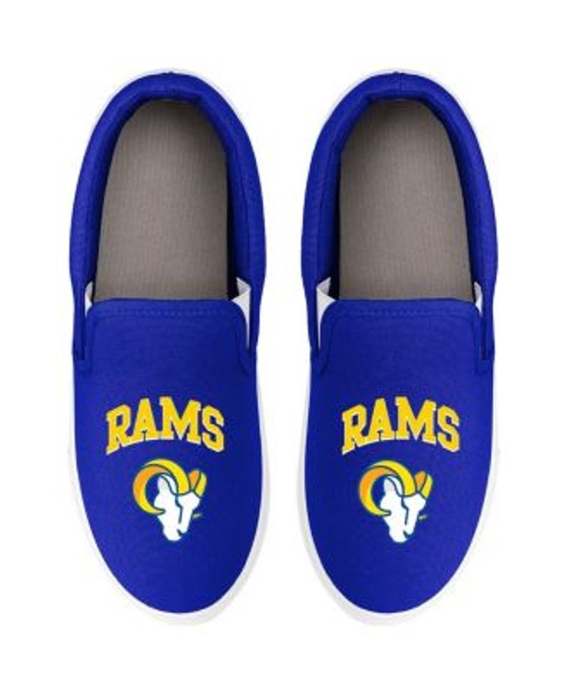 FOCO Women's Los Angeles Rams Big Logo Slip-On Sneakers