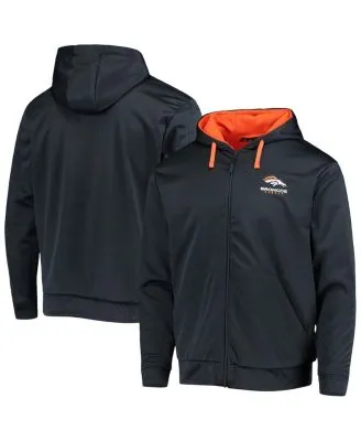 Chicago Bears Nike Mascot Performance Full-Zip Hoodie - Navy/Gray