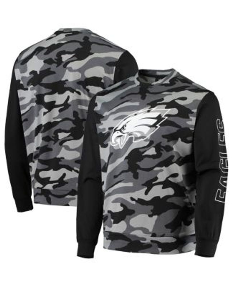 Philadelphia Eagles Nike Sideline Performance Long Sleeve T-Shirt - Black