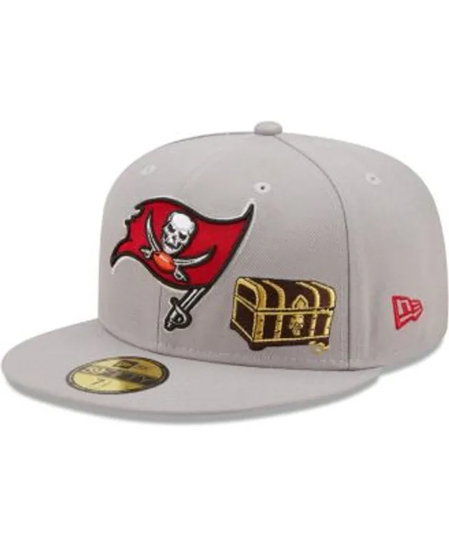 New Era Men's Black Tampa Bay Buccaneers Black on Black Low Profile 59FIFTY  II Fitted Hat : Sports & Outdoors 