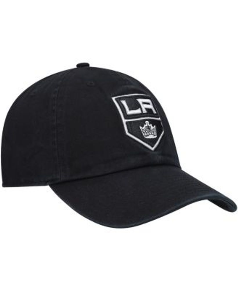 47 Brand Los Angeles Dodgers Black on Black CLEAN UP Cap - Macy's