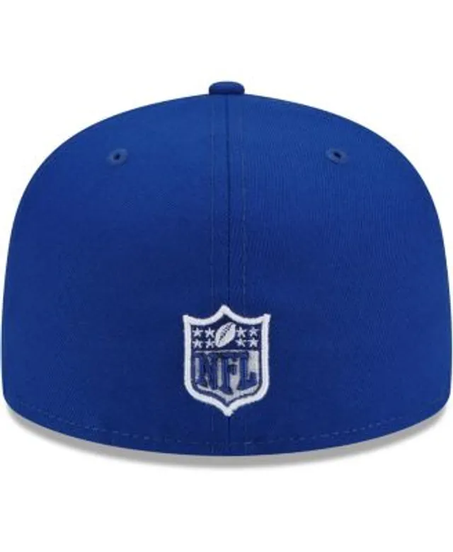 Los Angeles Rams LETTERMAN SIDE-PATCH Fitted Hat by New Era