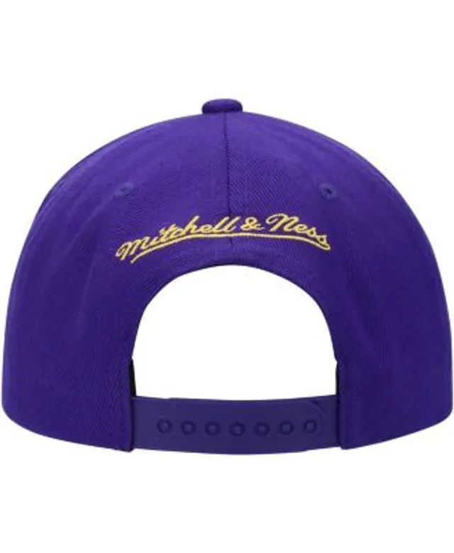Los Angeles Lakers Mitchell & Ness Kurt Rambis Corduroy Snapback Adjustable  Hat - White