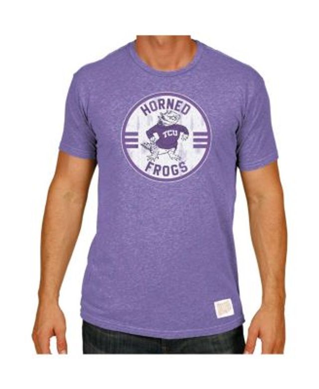 Men's Original Retro Brand Jake Arrieta Purple TCU Horned Frogs