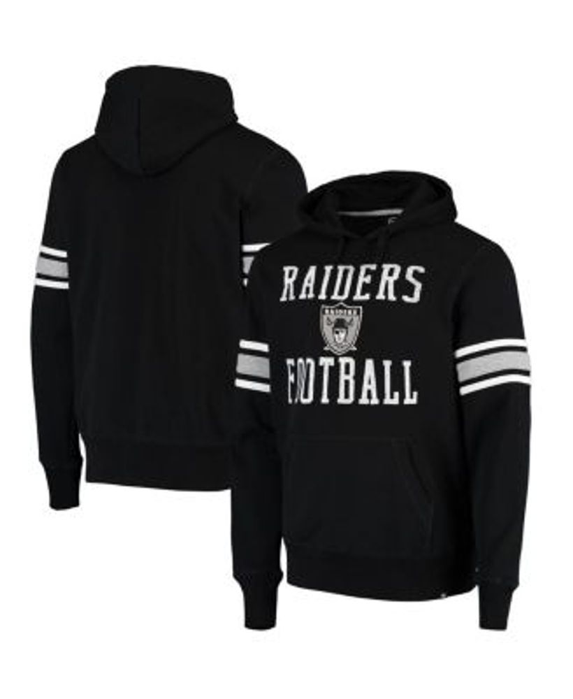 Las Vegas Raiders Color Block Men's Nike NFL Pullover Hoodie.