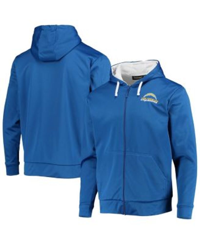 Detroit Lions Youth Colorblock Full-Zip Hoodie - Blue