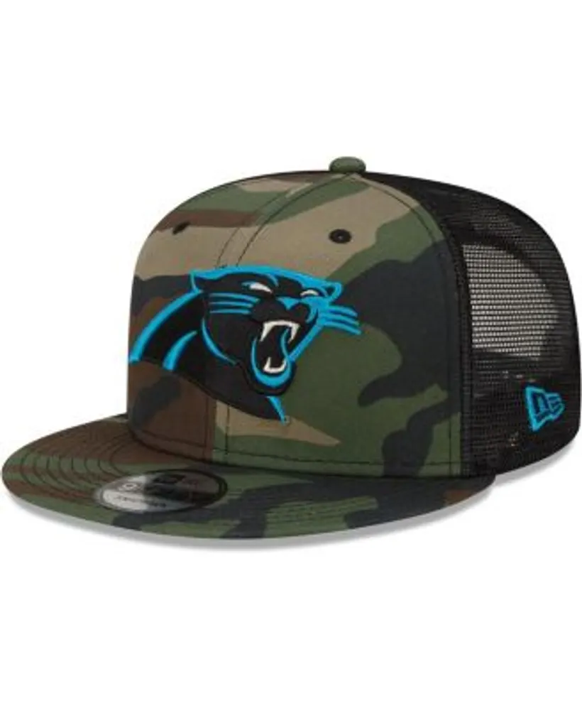 47 Brand Carolina Panthers Black & Black MVP Strapback Cap - Macy's