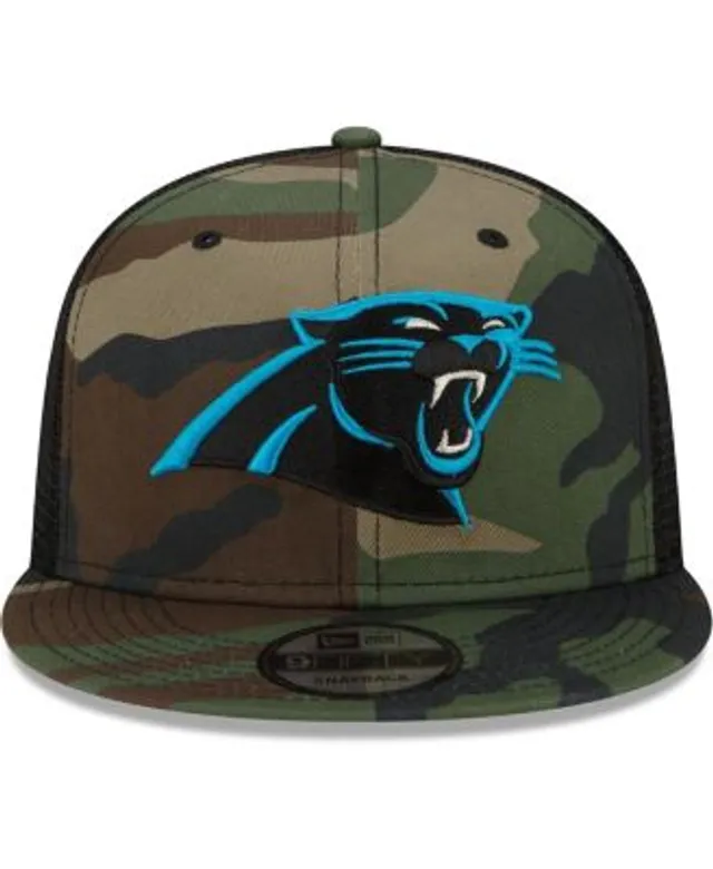 New Era Men's New Era Camo/Olive Carolina Panthers Trucker 9FIFTY