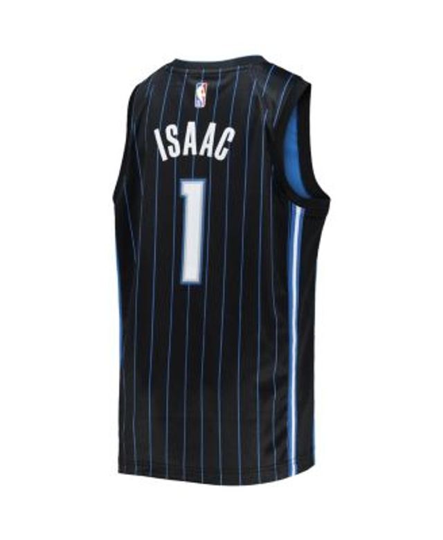 Youth Nike Jonathan Isaac Anthracite Orlando Magic 2021/22 Swingman Jersey - City Edition