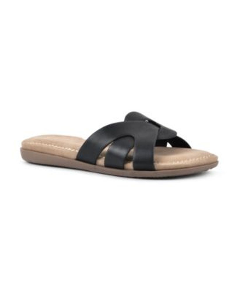 Cliffs by White Mountain Women's Fortunate Slide Sandal | Foxvalley Mall