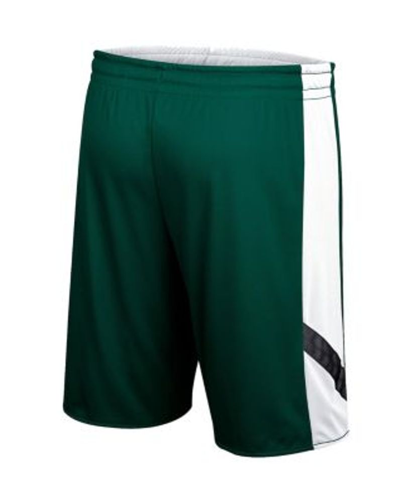 Youth Boys Green, White Michigan State Spartans Am I Wrong Reversible Shorts