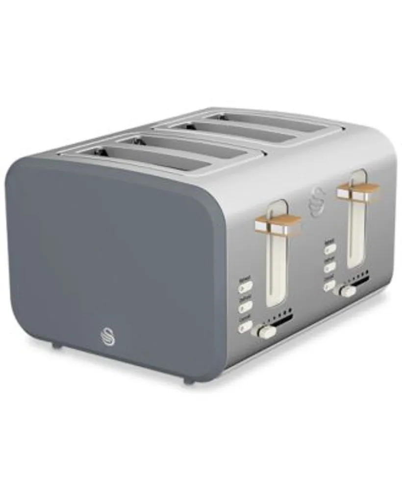 4-Slice Toaster with Manual High-Lift Lever Brushed Stainless Steel  KMT4115SX