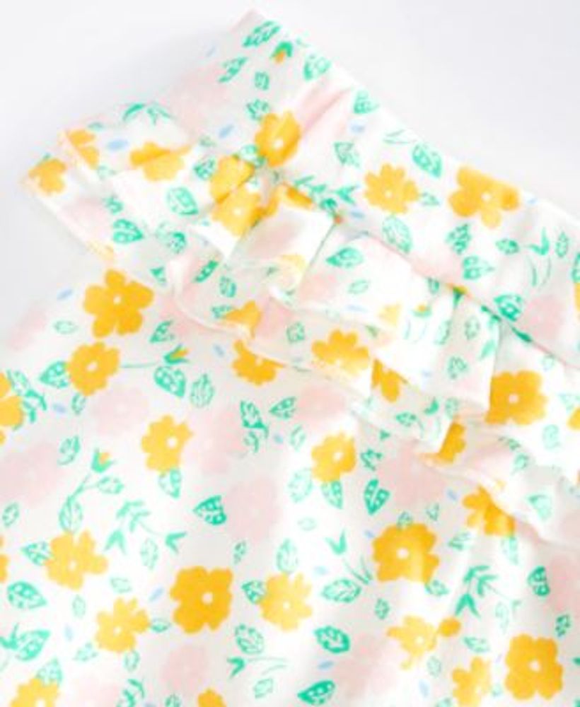 Baby Girls Floral-Print Leggings