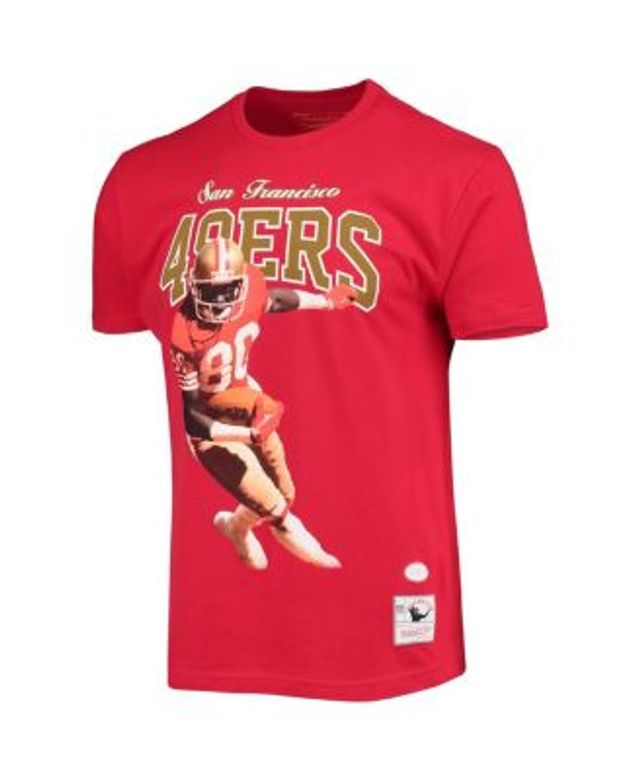 Jerry Rice San Francisco 49ers Mitchell & Ness Retired Player Name & Number  Mesh Top - Scarlet