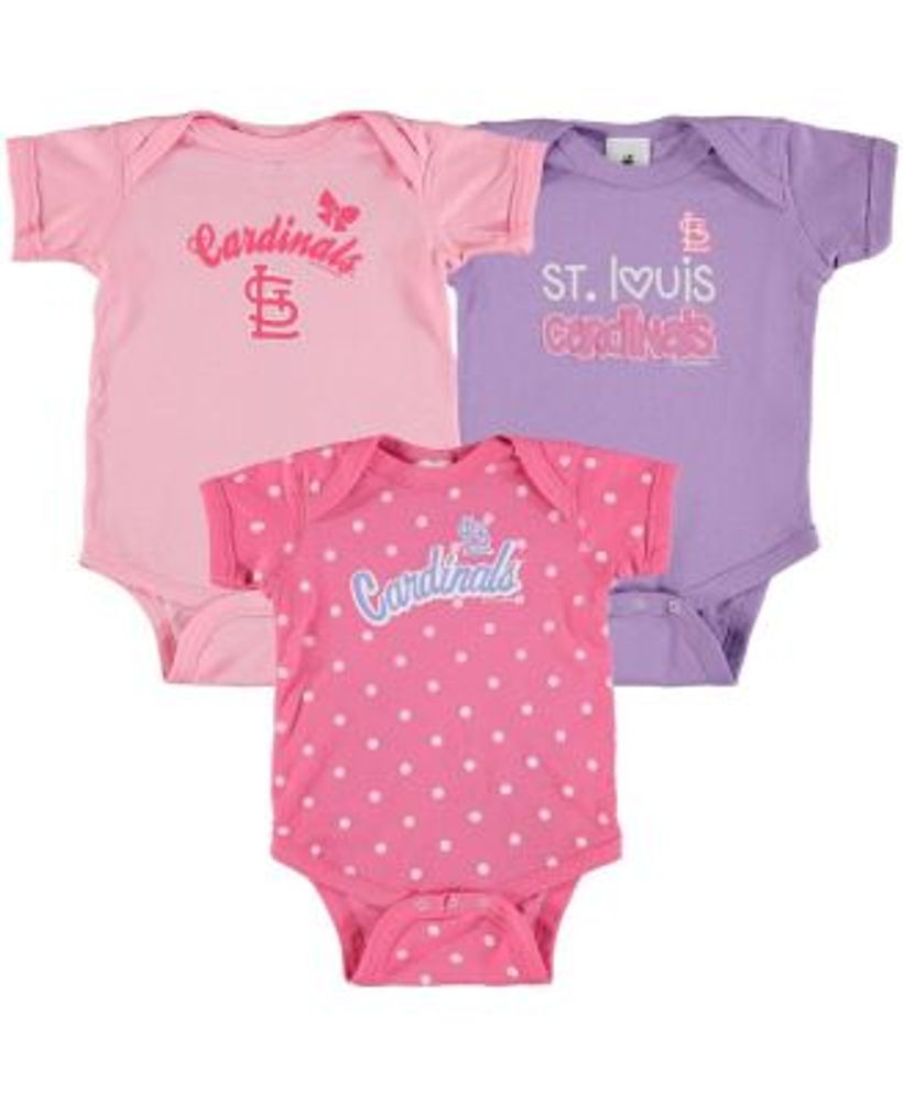 St. Louis Cardinals Infant Little Fan Two-Pack Bodysuit Set - Red