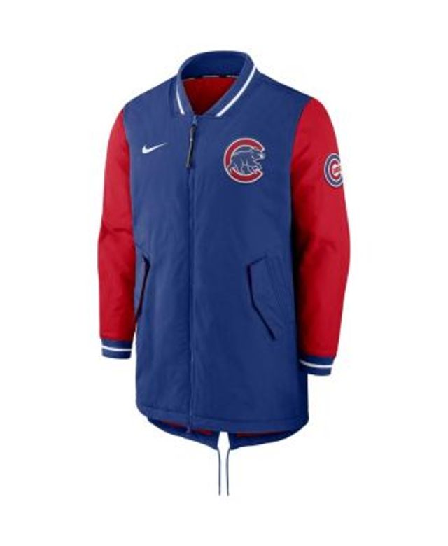 Polo Ralph Lauren Men's Royal Chicago Cubs Raglan Full-Snap Jacket - Macy's