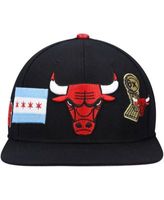 Pro Standard Men's Black Chicago Bulls Double Logo Snapback Hat - Macy's