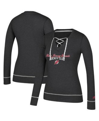 New Jersey Devils Fanatics Branded Women's Iconic 3/4-Sleeve T-Shirt -  Heathered Black