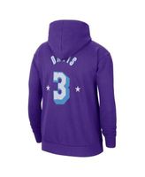 Men's Los Angeles Lakers LeBron James Nike Gold 2019/20 Name & Number Pullover  Hoodie