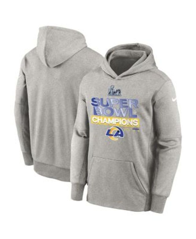 Youth Nike Gray Philadelphia Eagles 2022 NFC Champions Locker Room Trophy  Collection Pullover Hoodie