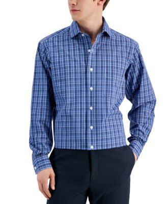 Men's Regular Fit Cotton Dress Shirt