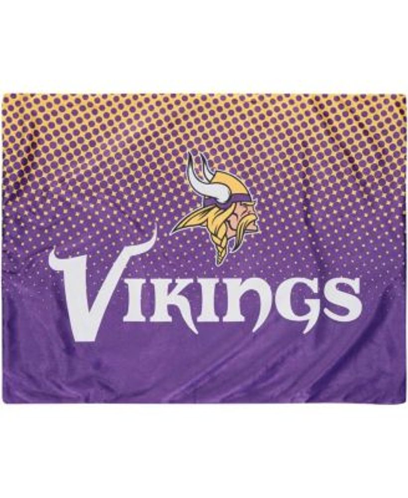 Pegasus Home Fashions Minnesota Vikings Two-Pack Plush Dot Pillow  Protectors