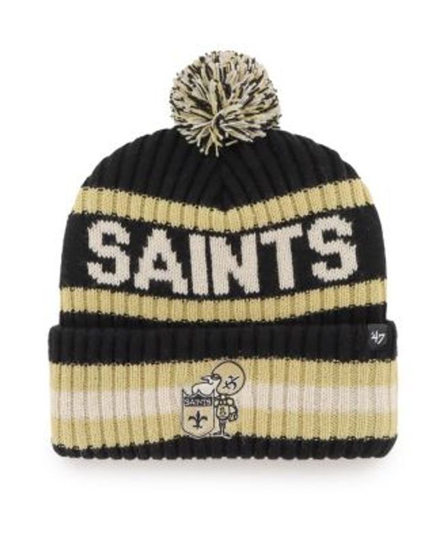 New York Giants '47 Legacy Bering Cuffed Knit Hat with Pom - Navy