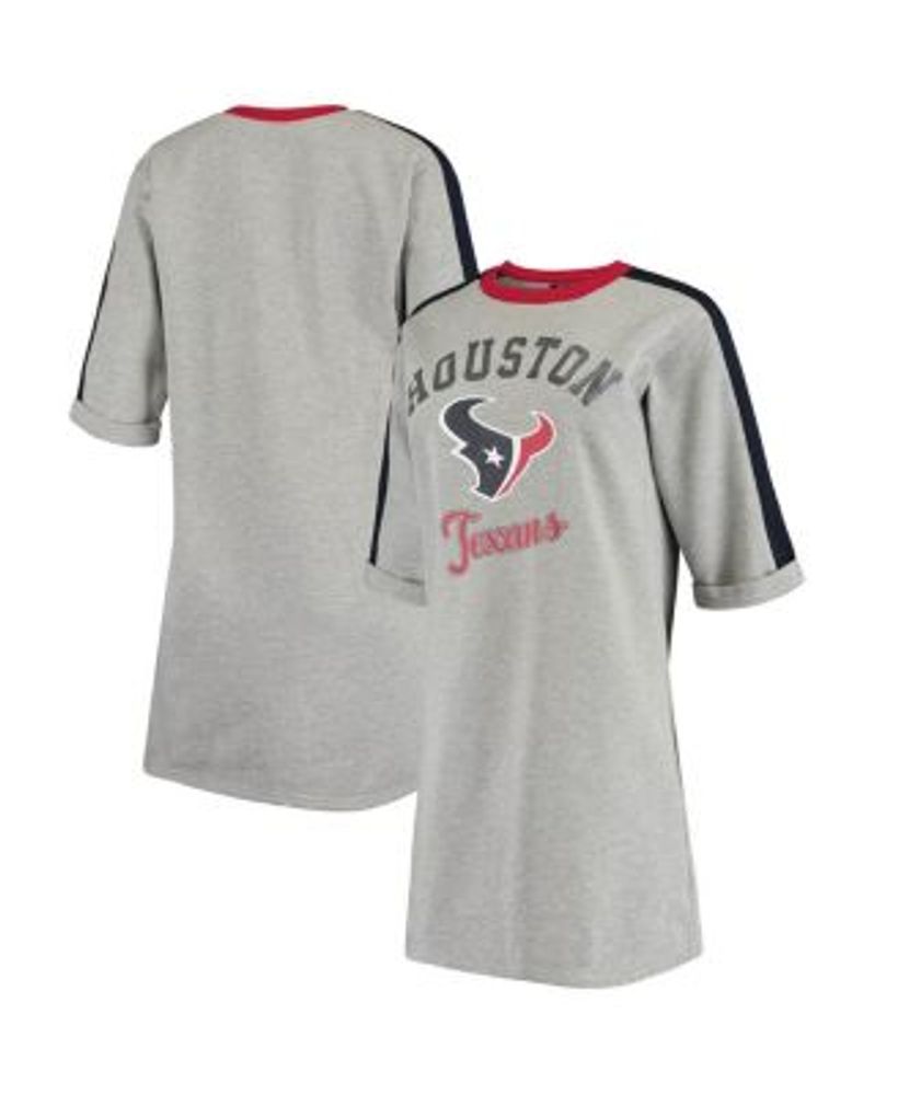 Houston Texans G-III 4Her by Carl Banks Women's Dot Print Fitted T-Shirt -  Red