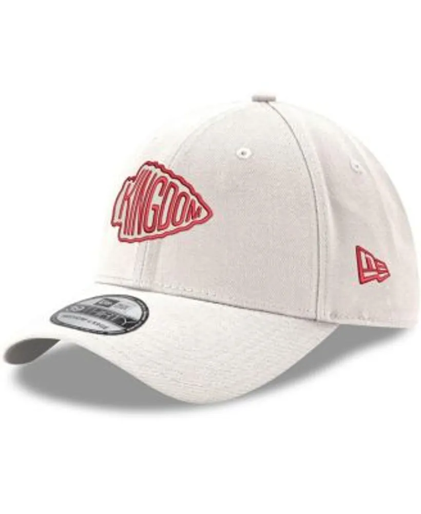 Men's New Era Gray Kansas City Chiefs Omaha 59FIFTY Fitted Hat
