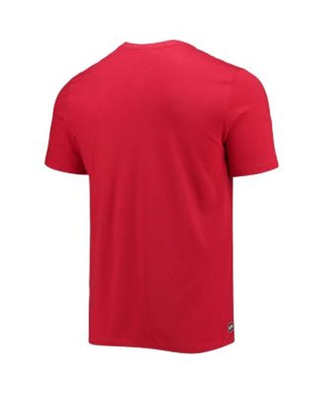 Tampa Bay Buccaneers New Era Combine Authentic Sweep T-Shirt - Red