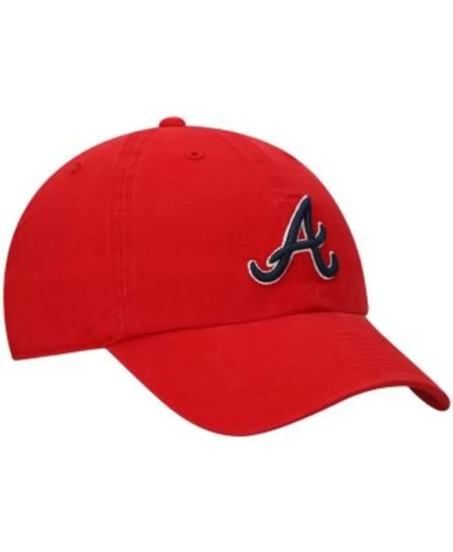 Men's '47 Royal Atlanta Braves 1972 Logo Cooperstown Collection Clean Up  Adjustable Hat