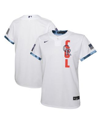 Milwaukee Brewers Nike 2021 MLB All-Star Game Custom Replica Jersey - White