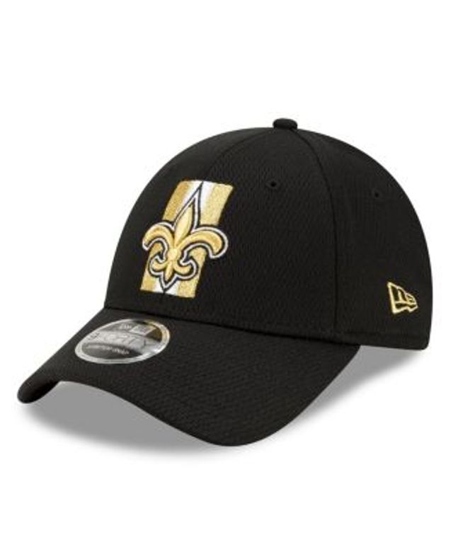 New Era Men's New Orleans Saints Training Camp White Panama Bucket Hat