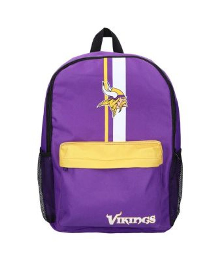 FOCO Minnesota Vikings Team Stripe Drawstring Backpack - Macy's